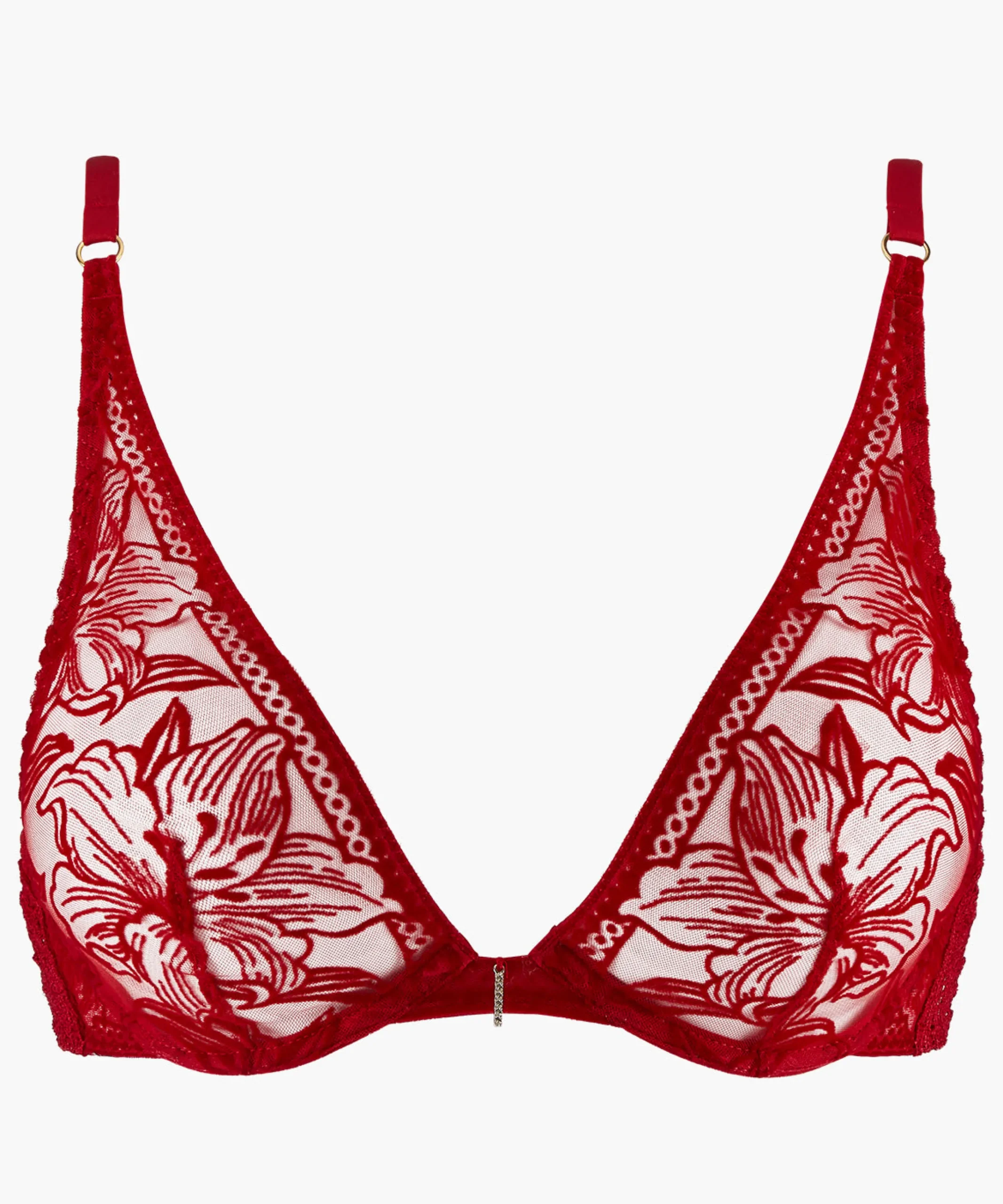 Cœur à Corps Soutien-gorge Triangle avec armatures