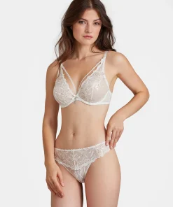 Encre de Chine Soutien-gorge Triangle avec armatures