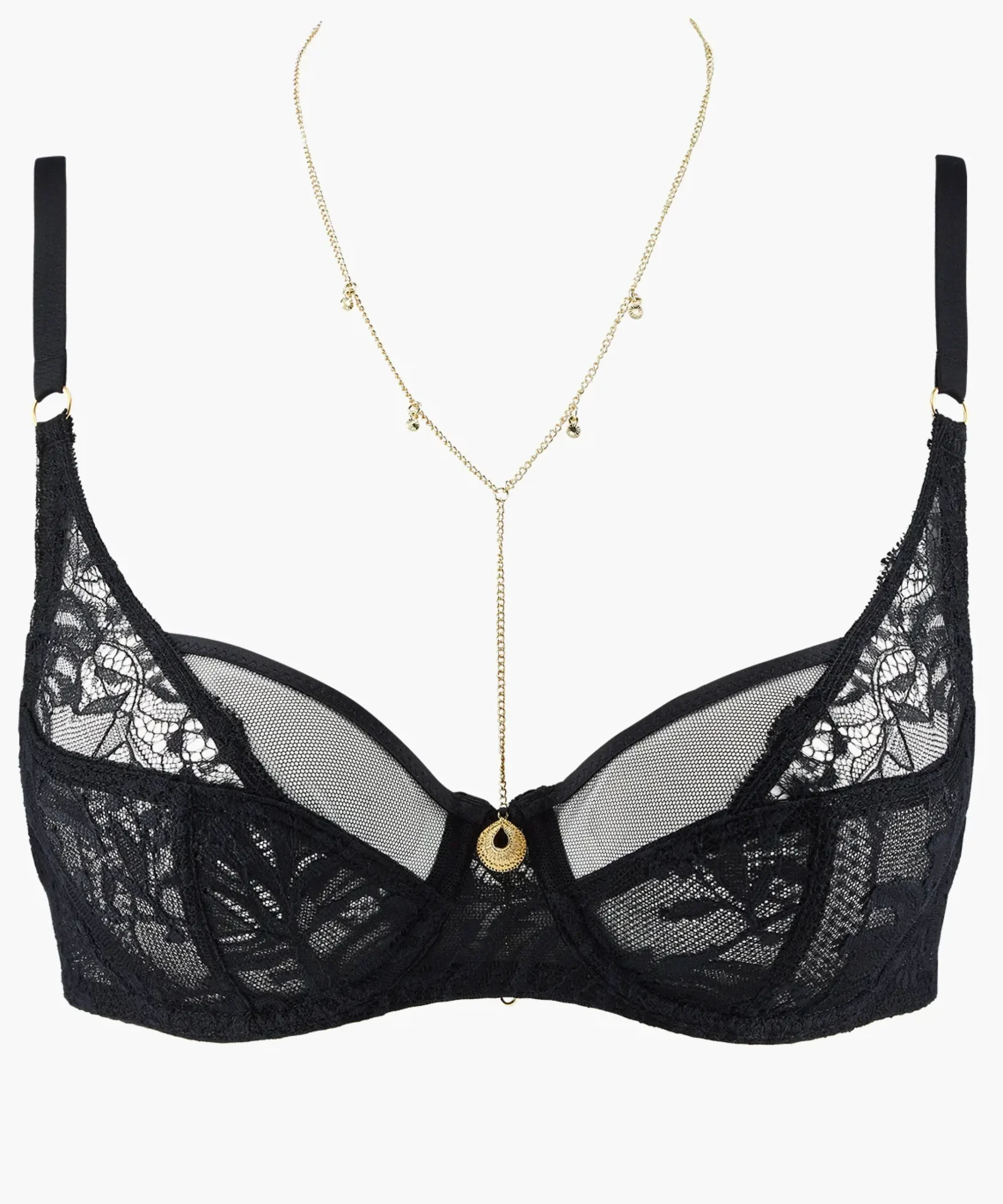 Gold Pleasure Soutien-gorge Emboîtant Foulard