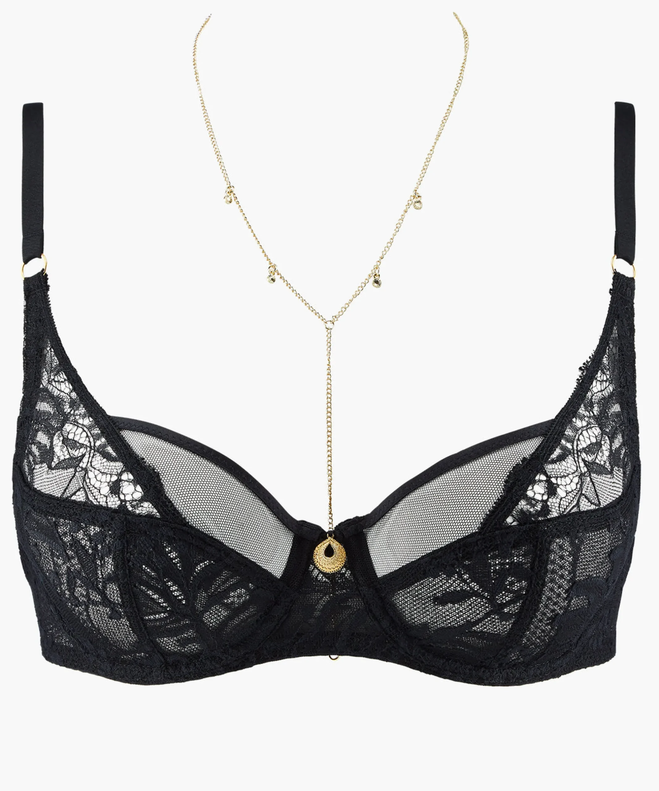 Gold Pleasure Soutien-gorge Emboîtant Foulard