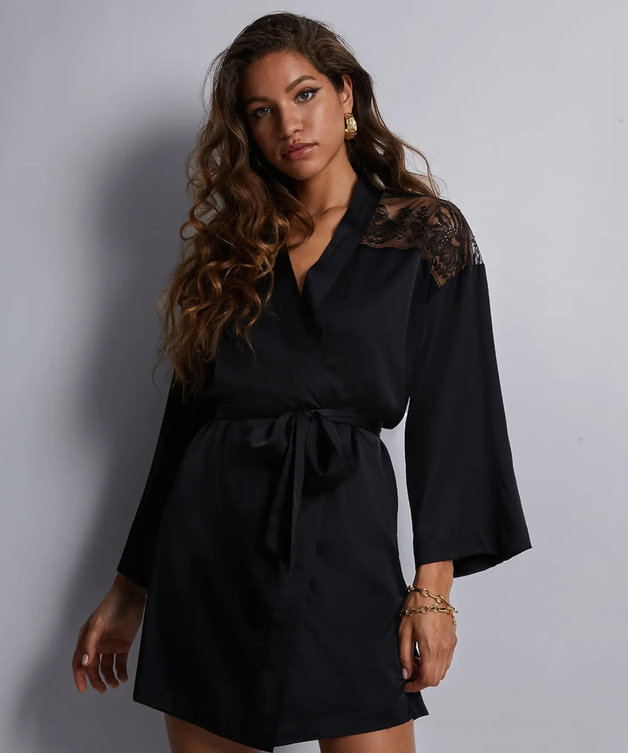 Midnight Whisper Kimono