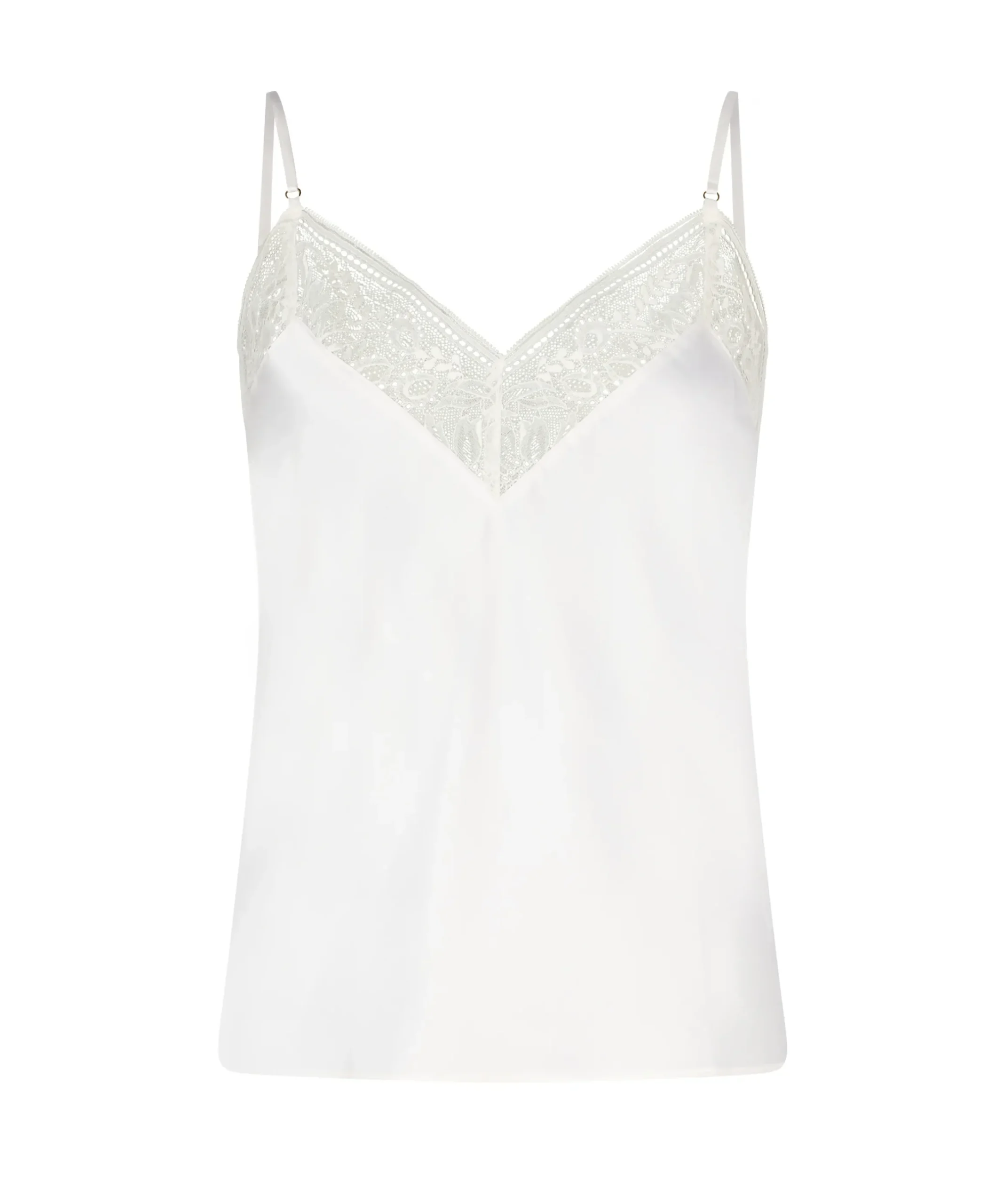 Midnight Whisper Top à fines bretelles