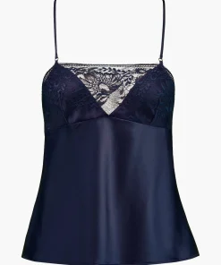 Midnight Whisper Top à fines bretelles