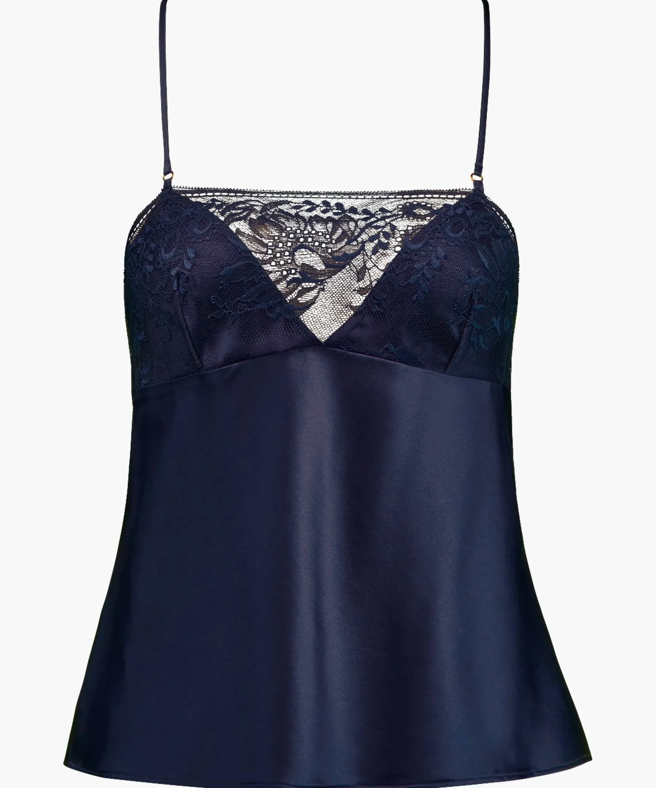 Midnight Whisper Top à fines bretelles