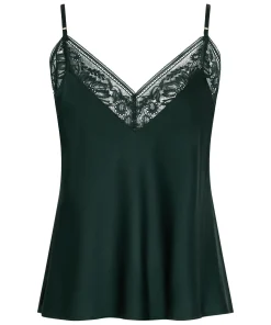 Midnight Whisper Top à fines bretelles