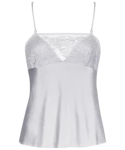 Midnight Whisper Top à fines bretelles