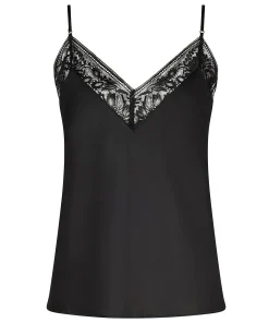 Midnight Whisper Top à fines bretelles