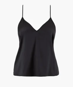 Silk Desire Top à fines bretelles
