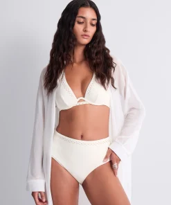 Summer Stars Bas de maillot de bain taille haute