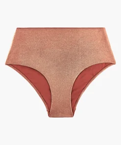 Sunlight Glow Bas de maillot de bain taille haute