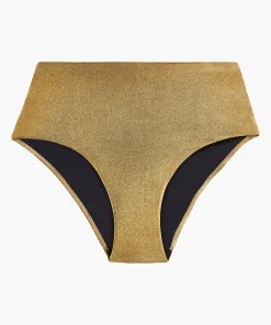 Sunlight Glow Bas de maillot de bain taille haute