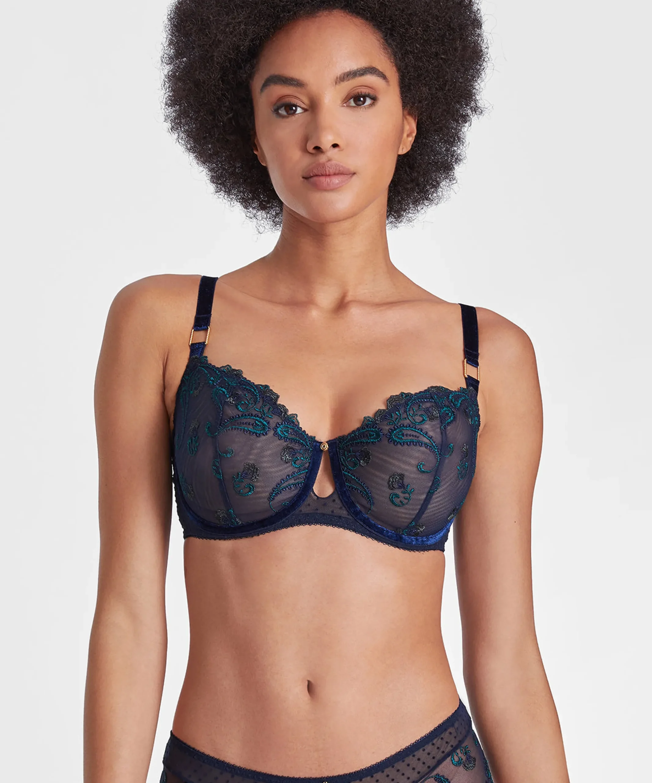 Velvet Memories Soutien-gorge Corbeille avec armatures