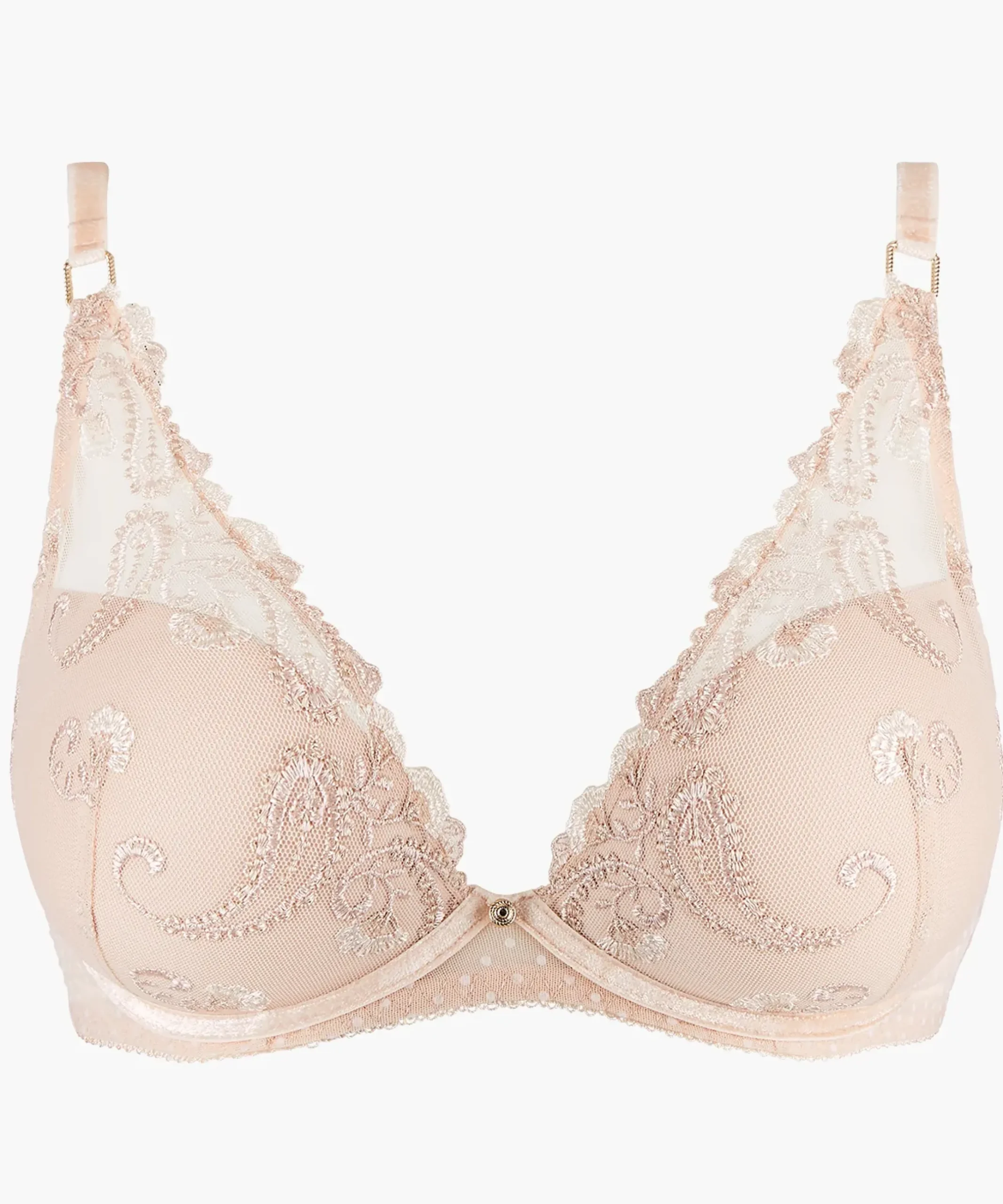 Velvet Memories Soutien-gorge Plunge foulard
